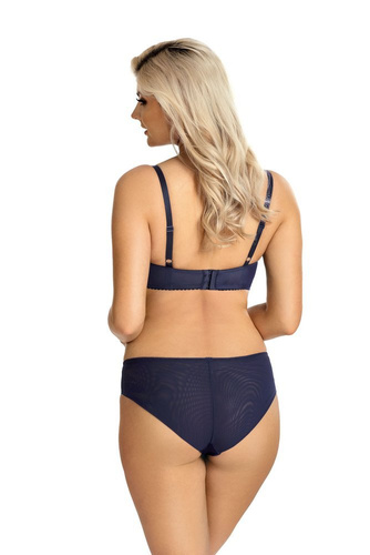 Biustonosz półusztywniany 2214 Lupoline - czarny