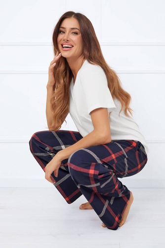 Spodnie damskie Izera Italian Fashion - druk