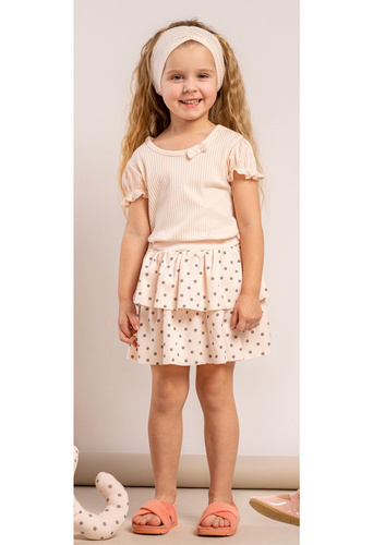 192173 Sara Spódniczka Nicol - jasny łosoś