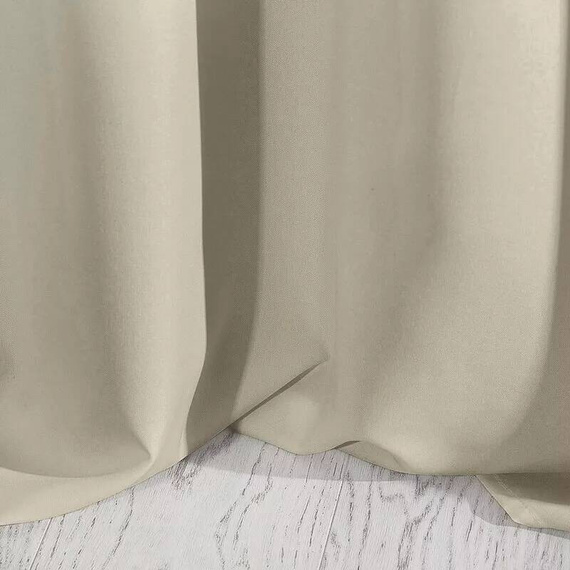 Zasłona na taśmie Rita Eurofirany cappucino