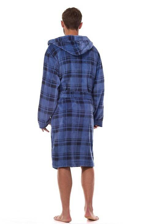 Szlafrok męski 2457 Pedro L&L - navy