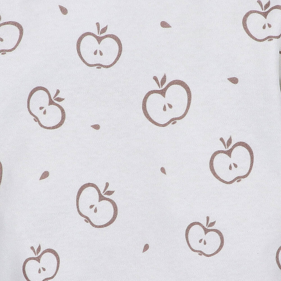 Body z bawełny organicznej Happy Apples Nini druk