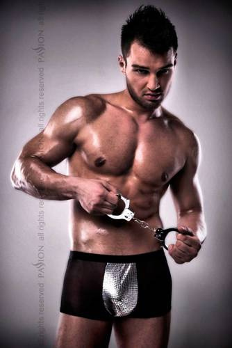 Bokserki Męskie 002 Passion czarny