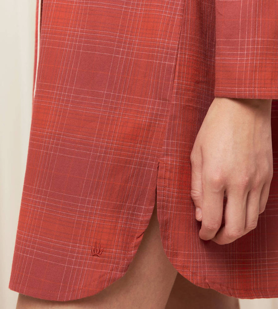 Koszula nocna Boyfriend NDW X- red