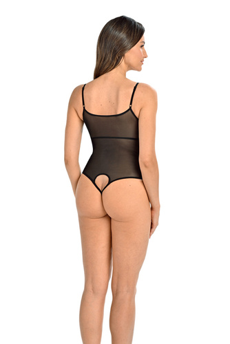 Body damskie na ramiączkach Lily Teyli - czarny