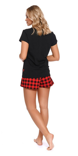 PM.9943 Piżama Damska Doctor Nap - red