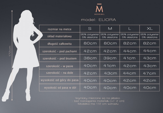 Sukienka wiązana na szyi Eliora LC 18003 LivCo Corsetti Fashion