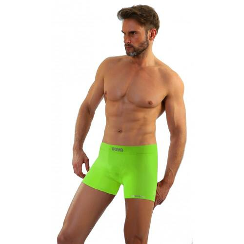 Bezszwowe bokserki męskie BM07 Solar Sesto Senso - seledynowy