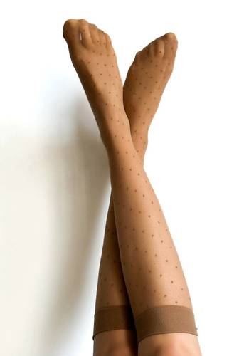 Podkolanówki damskie Puntini Veneziana – nieuciskające, stylowe i wygodne