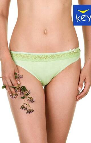 Figi damskie LPR 250 A22  2-pak Key zielony jasny-ecru