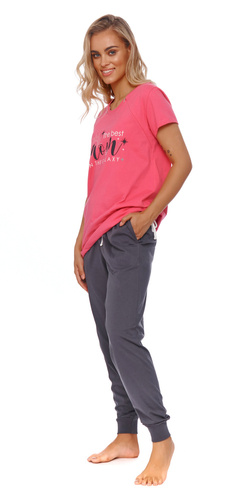 Piżama Damska 9901 Doctor Nap - peony