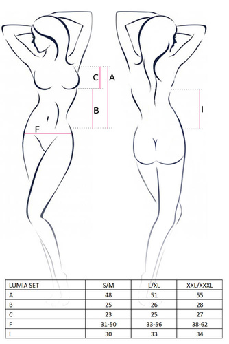 Komplet Lumia Set Passion czarny