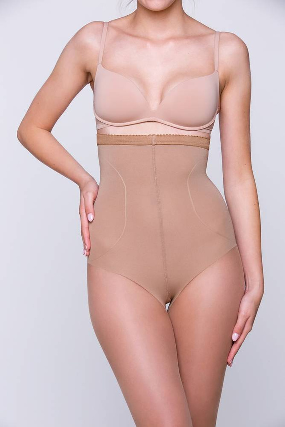 718 Rajstopy Hihg Shaper 20 den Gabriella beige/odc.beżowego