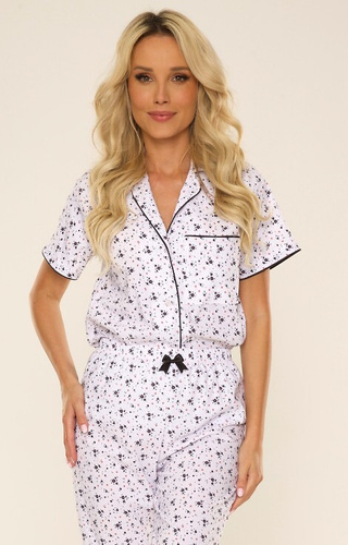 Piżama Damska 802 Shelby De Lafense - łączka