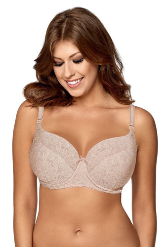 Biustonosz  Miękki 925/4 MK Ava biały