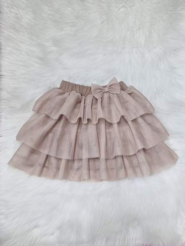 Spódniczka tiulowa Mia Bambarillo beżowy