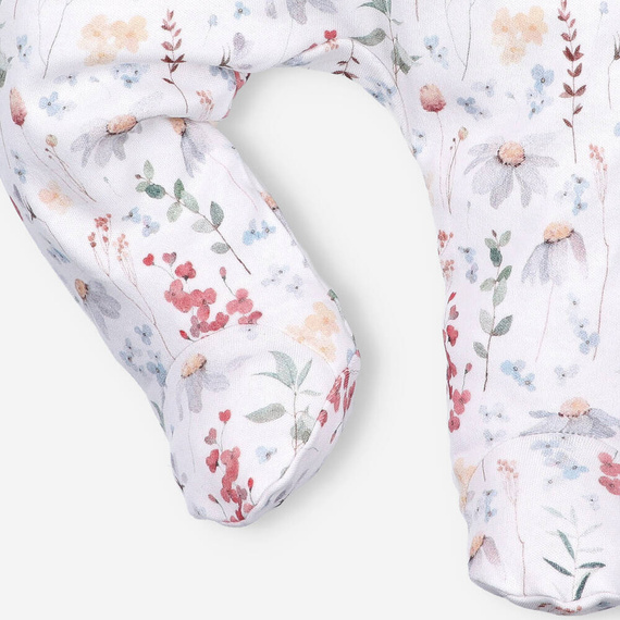 Półśpiochy z bawełny organicznej Łąka Nini