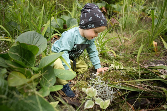 "Stay Green" Czapka Pinokio - grafit druk