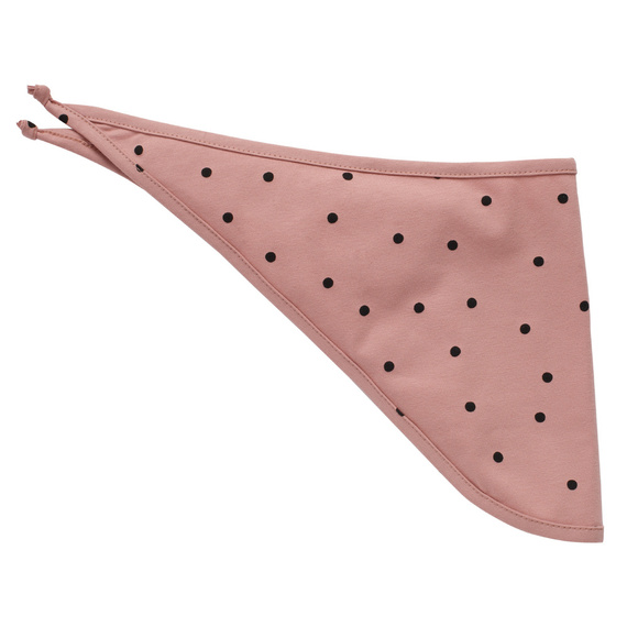 Chustka dla dziewczynki Tres Bien Pinokio - róż groszki