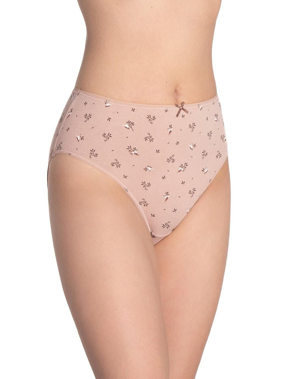 Figi damskie Lama L-120 BI-98 – klasyczne bawełniane bikini, 3 sztuki w zestawie