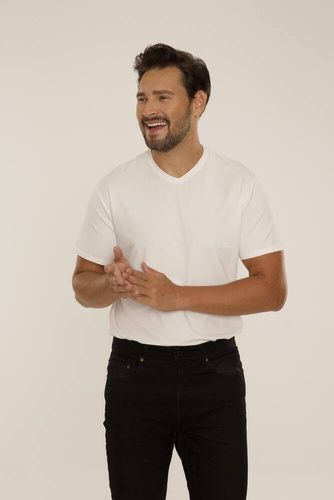 Koszulka t-shirt 828 Chandler De Lafense - ecru