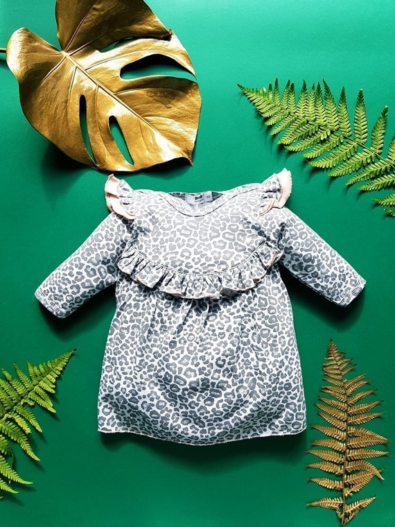 Sukienko-body 174P Cherry Panther Marija - panterka