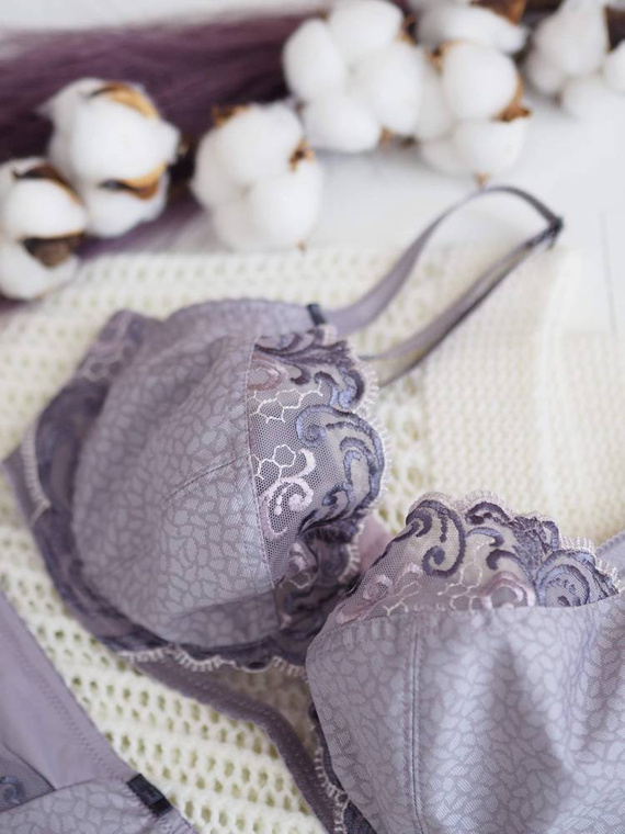 Biustonosz soft 19105 Stella Mediolano stalowy