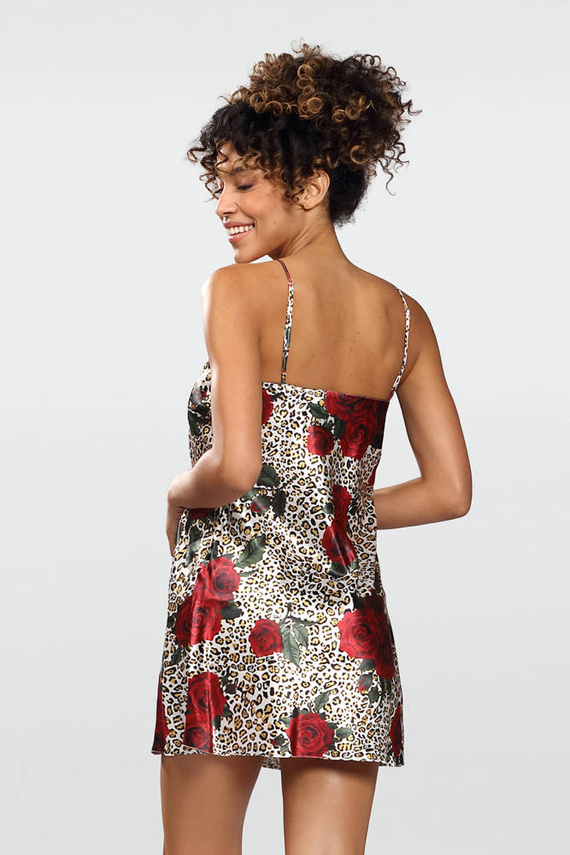 Halka satynowa Flowers DKaren - DK-HK 6 ecru