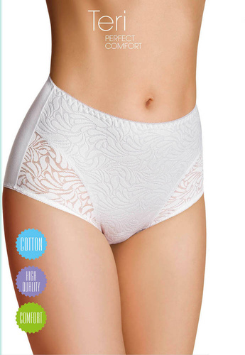 Figi damskie Teri Emili biały