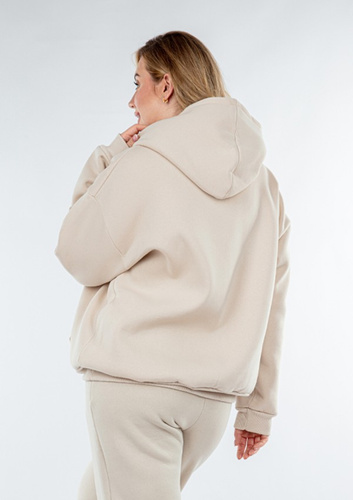 Bluza dresowa DK-K-B9-H1 Dkaren - beżowa 