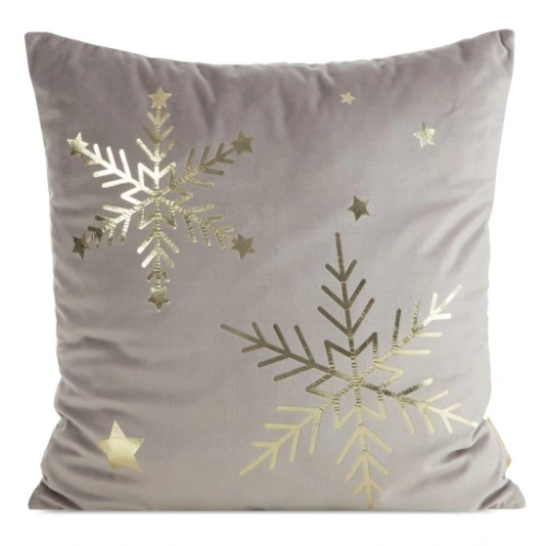 Eurofirany Chp 237 Poszewka świąteczna z weluru – elegancka, miękka, błyszcząca dekoracja