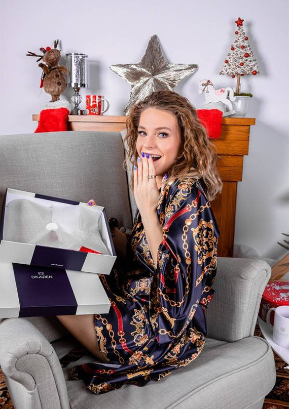 Podomka damska DKaren DK-P-czarny 014