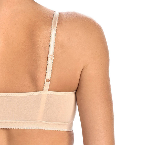 Biustonosz braletka bez fiszbin Bianca Teyli - beżowy
