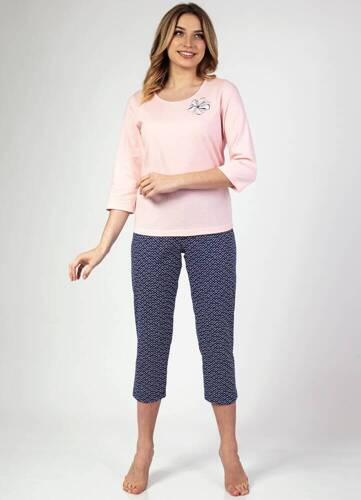 Piżama damska 683 Regina - różowy