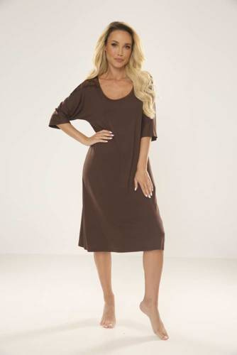 Koszula nocna 616 Ramona Forex - brąz