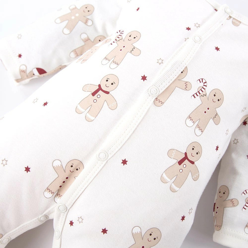 Pajac niemowlęcy My first Christmas Eevi - ecru