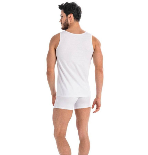 Teyli Podkoszulek Męski Bawełniany Eli - biały 