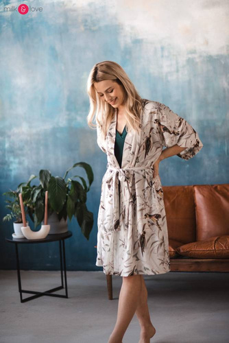 Szlafrok bambusowy Thailand Milk&Love 