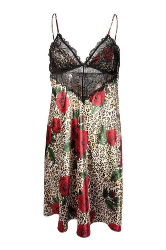 Halka satynowa Flowers  DKaren - DK-HA 06 ecru