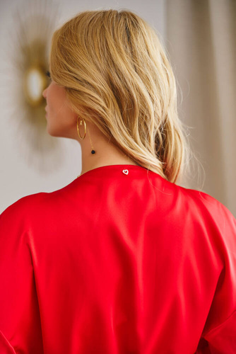 Szlafrok damski 5173 Doctor Nap - scarlett