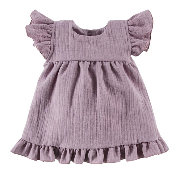 Sukienka muślinowa Botanic Eevi - wrzos