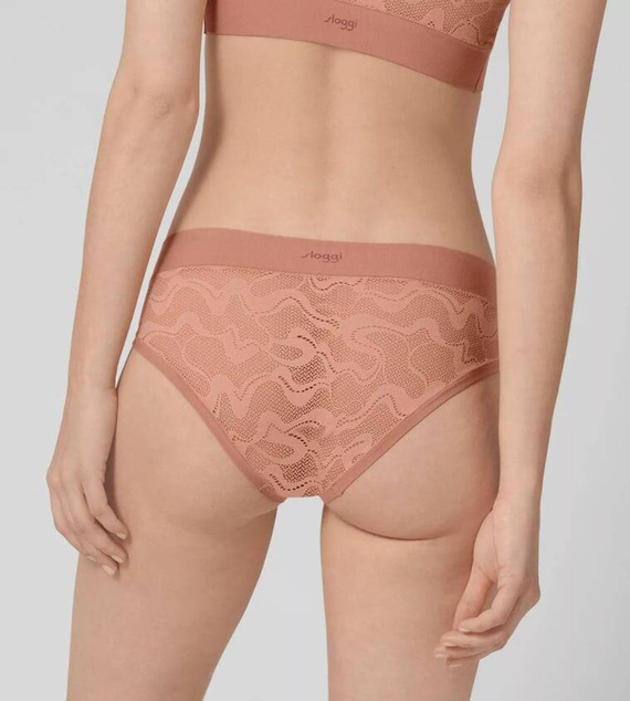 Figi damskie Allround Lace Hipster Sloggi Go indian summer 