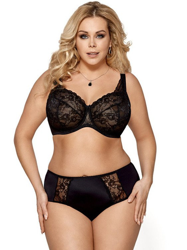 K 447 CAREN biustonosz miękki Gorsenia - czarny