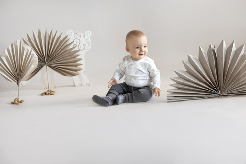 Pumpy spodnie "Slow Life" Pinokio - grafit