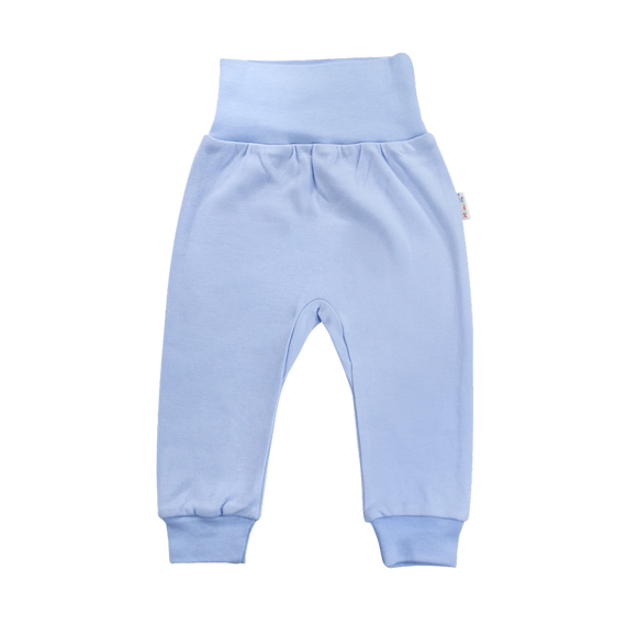 Spodnie niemowlęce SPB008 Basic Mamatti - niebieski