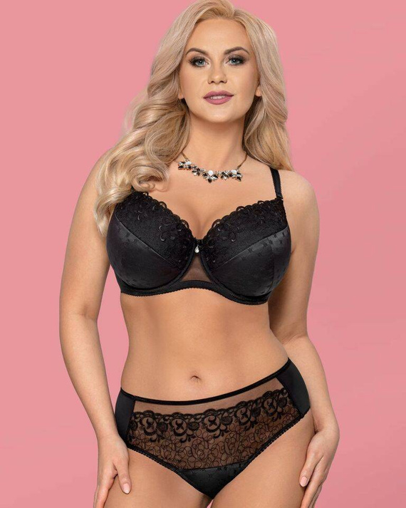 Biustonosz usztywniany VB-442 Vena czarny