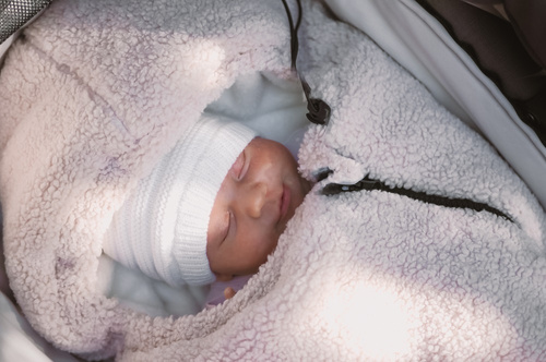 Śpiworek do wózka Alpaka Ivory Makaszka