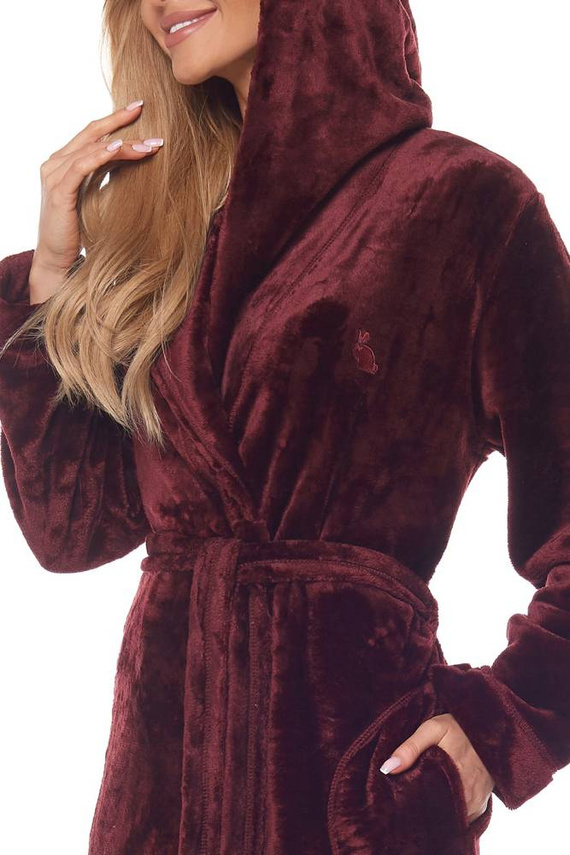 Szlafrok Damski 2121 Rabbit L&L - perła