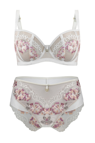 Biustonosz balkonetka 19103 Folk Mediolano milk