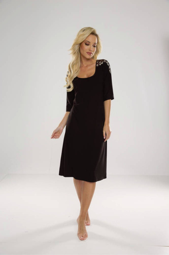 Koszula nocna 616 Ramona Forex - czarny